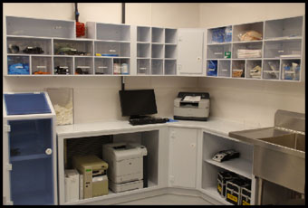 Manufacturing Lab Cabinets